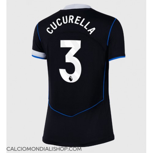 Maglie da calcio Chelsea Marc Cucurella #3 Terza Maglia Femminile 2025-26 Manica Corta